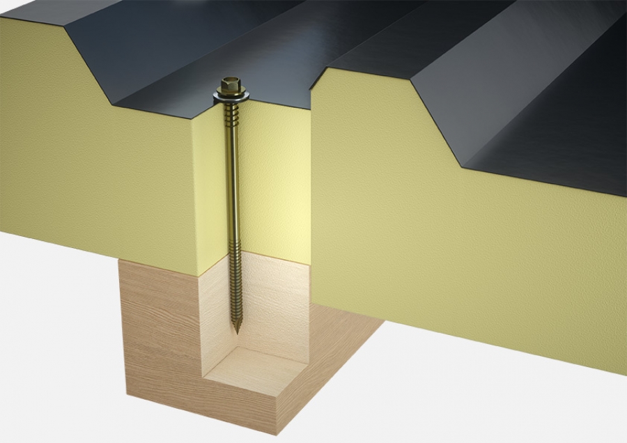 Composite Panel to Timber Gash Point Carbon Self Drilling Screws for