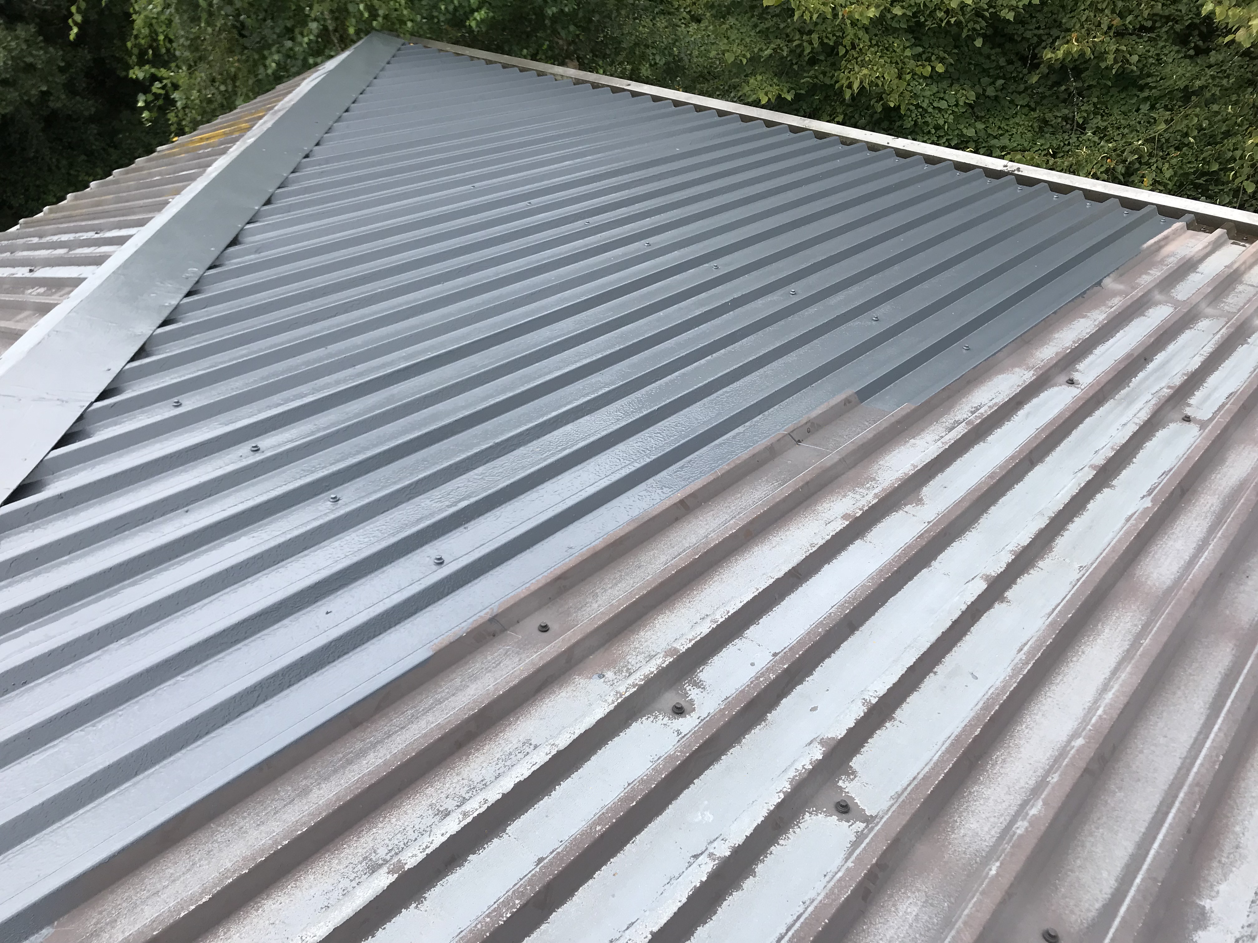 A metal Roof
